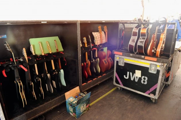 racks of guitars racks of guitars